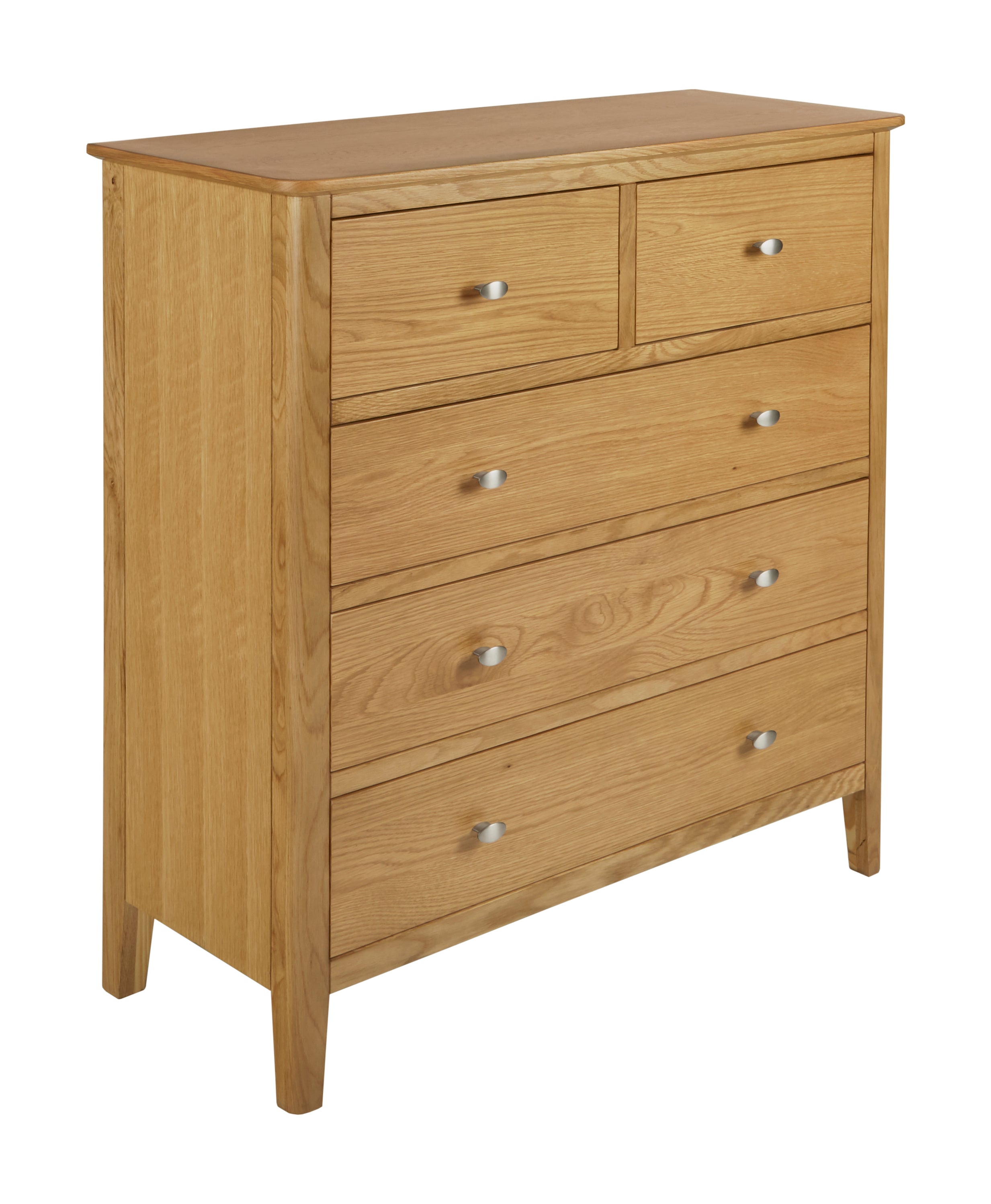 Global Home Bath Oak 2+3 Drawer Chest