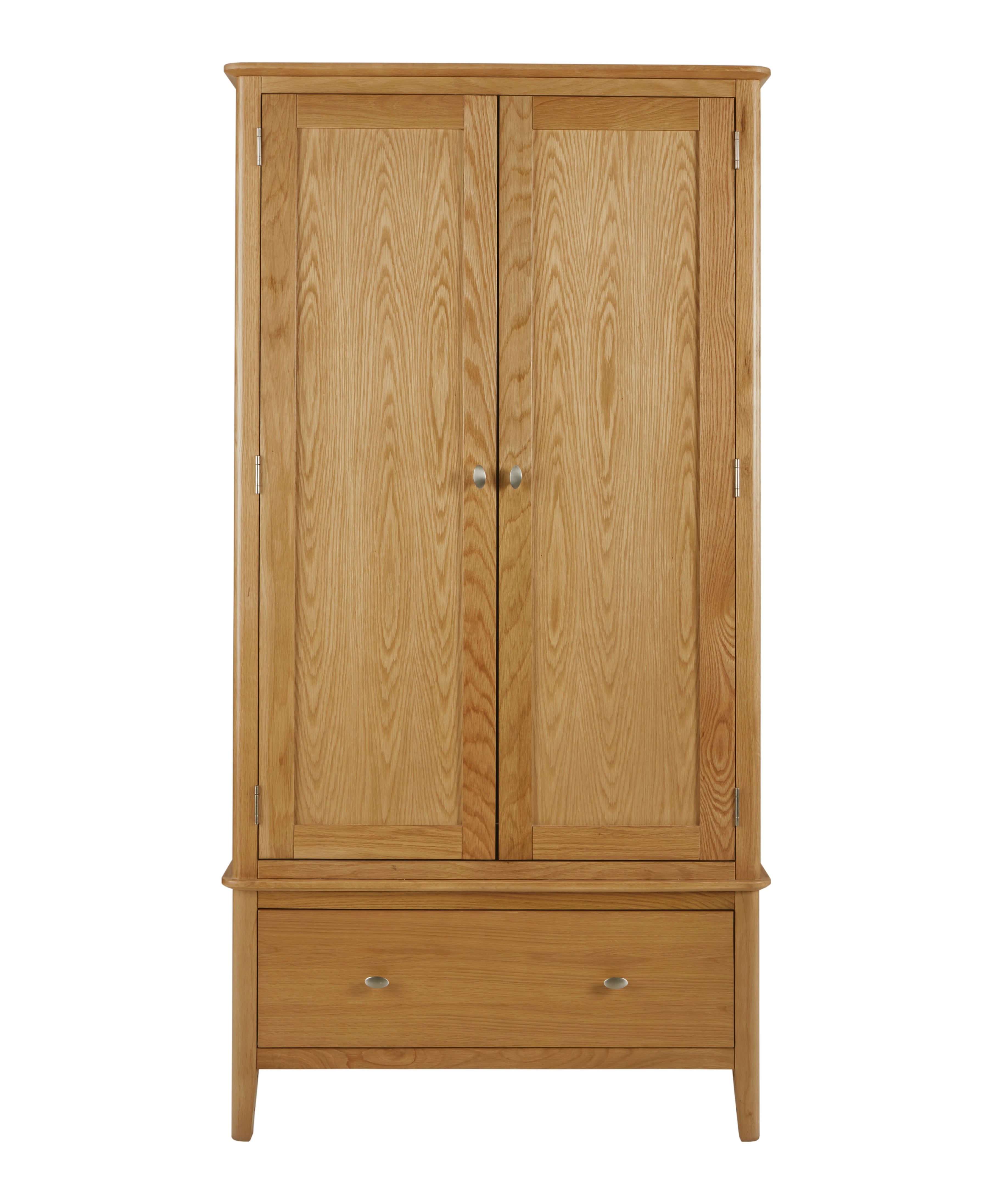 Global Home Bath Oak Double Wardrobe