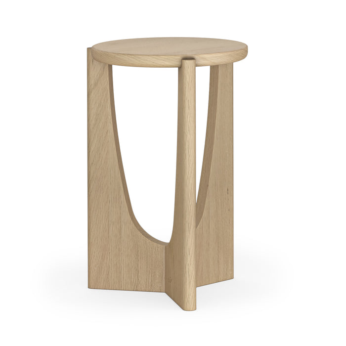 California Oak Side Table