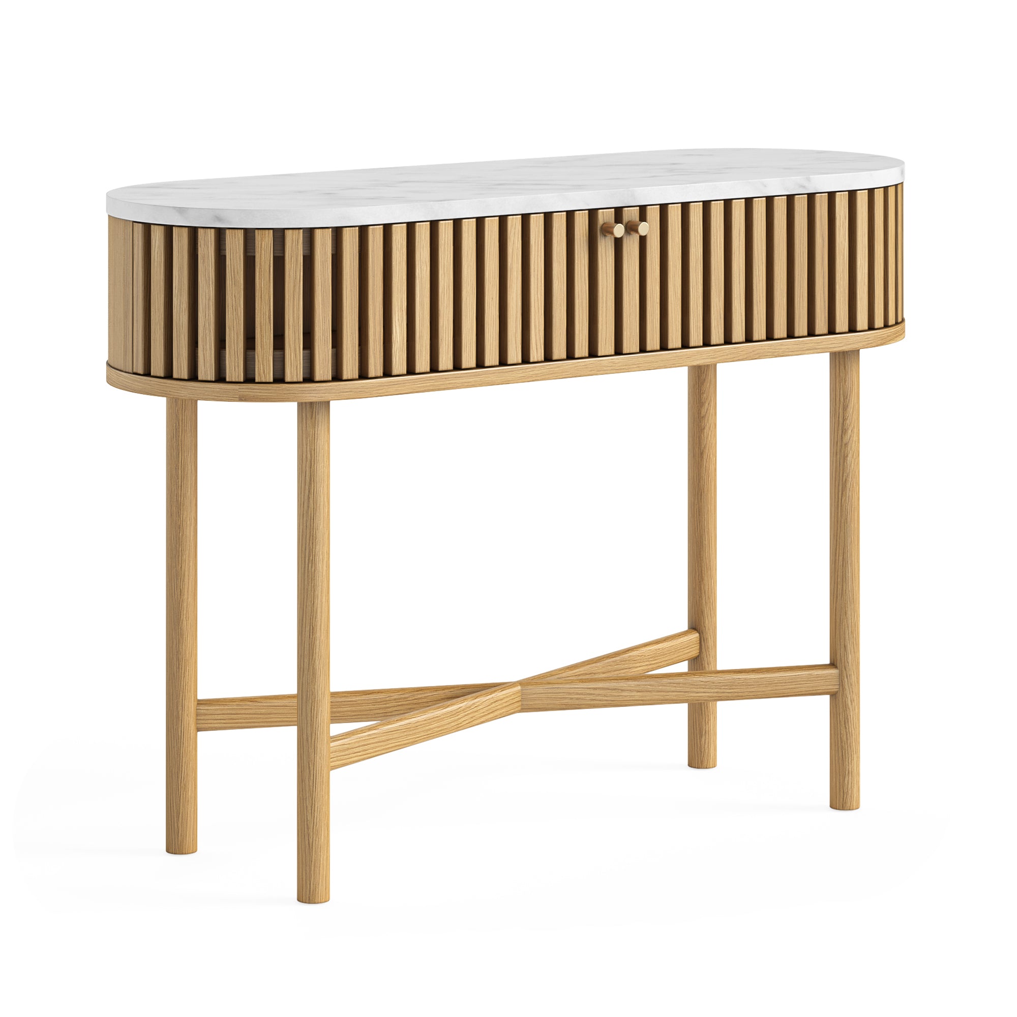 Soho Marble & Oak Console Table (Copy)