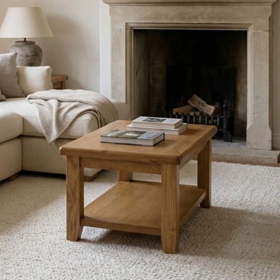 Hampshire Coffee Table With Shelf