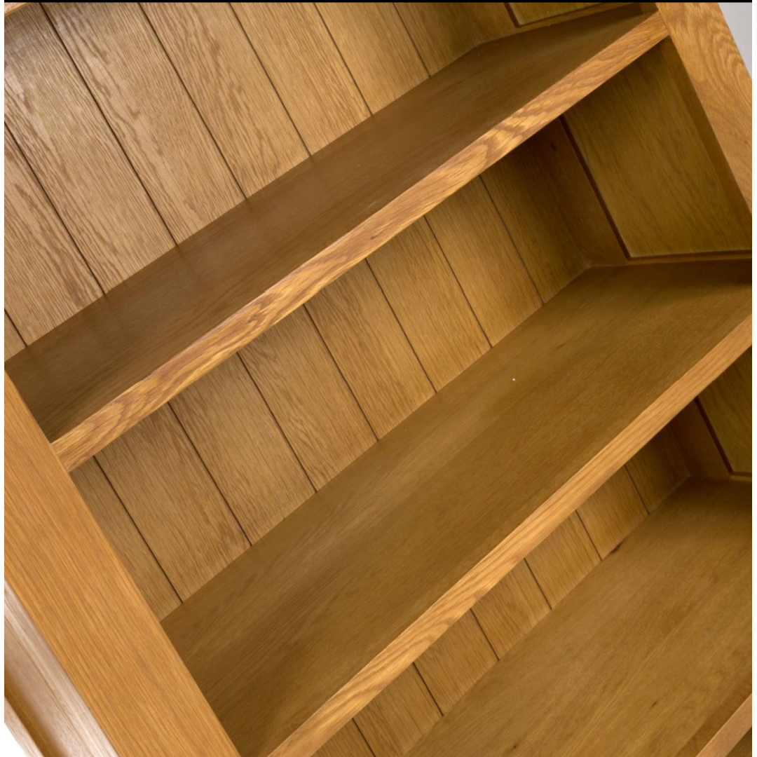 Hamshire Oak  tall Bookcase