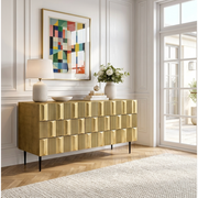 Verano Large Brass Sideboard