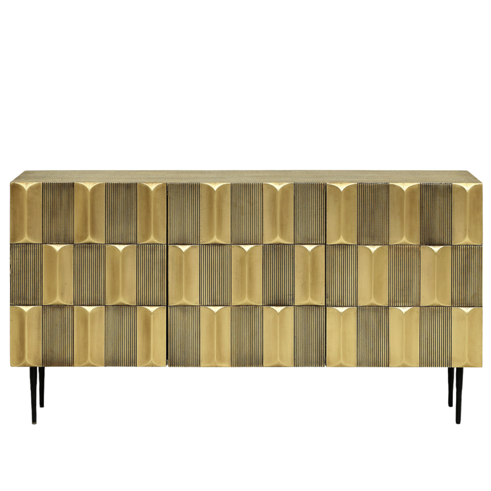 Verano Large Brass Sideboard