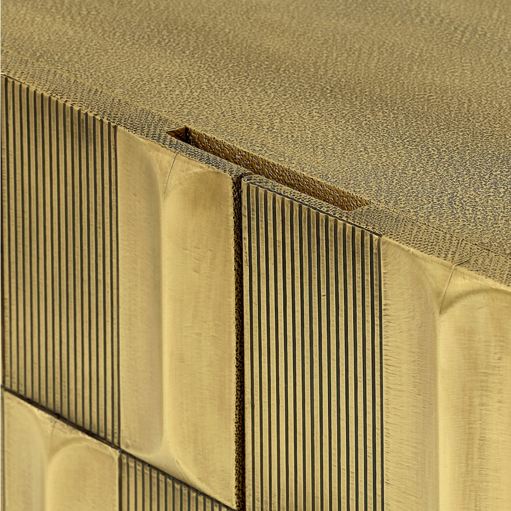 Verano Large Brass Sideboard