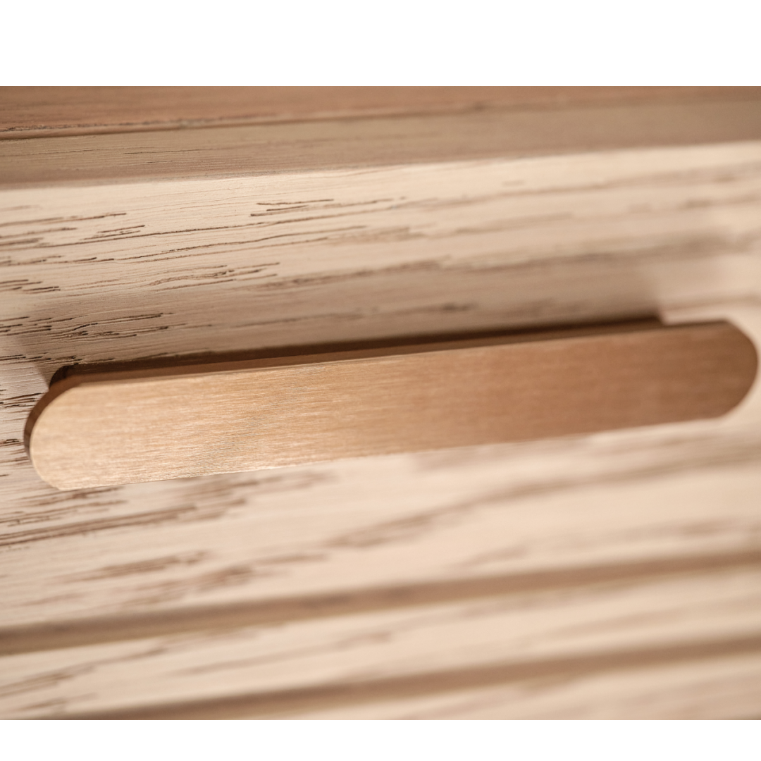 W+G HARPER - 1 DRAWER BEDSIDE OAK