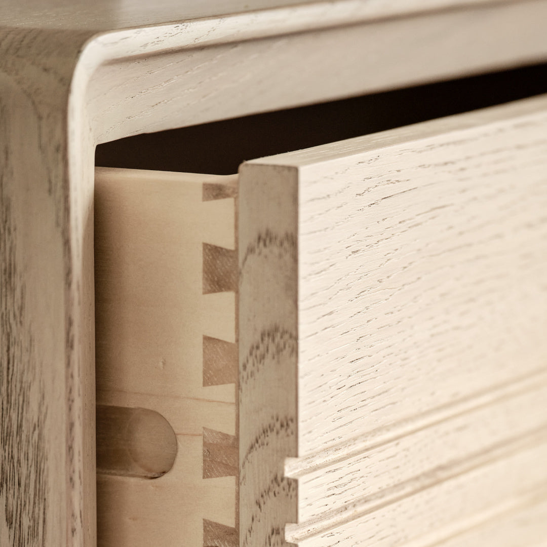 W+G HARPER - 3 DRAWER CHEST OAK