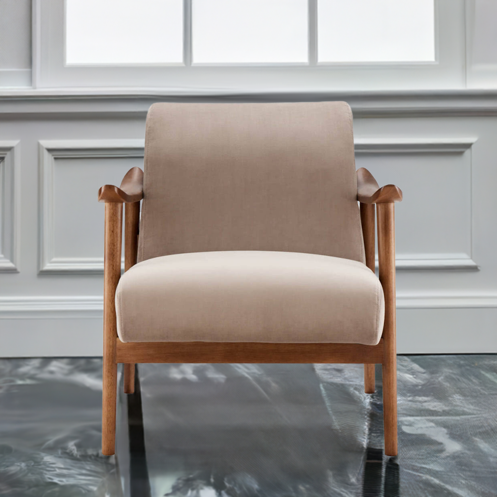 Heath Accent Chair Taupe