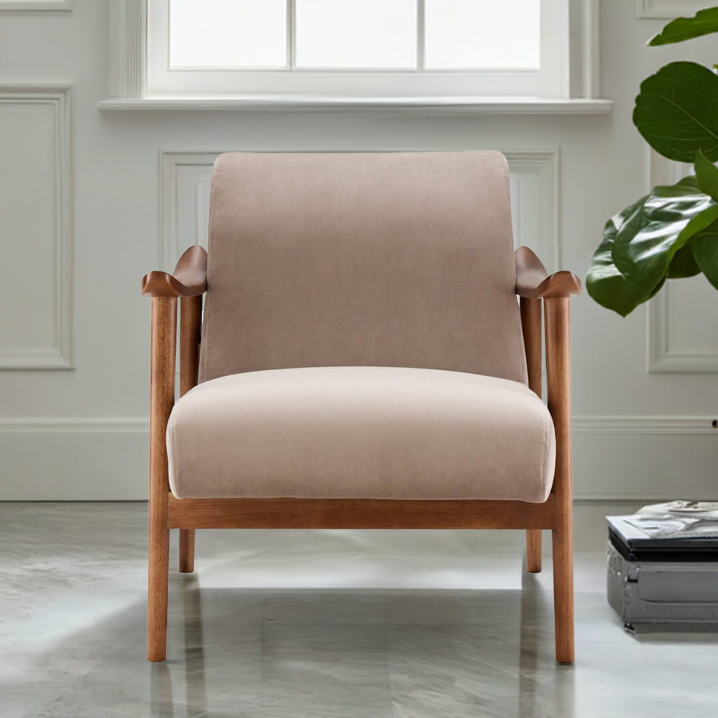Heath Accent Chair Taupe