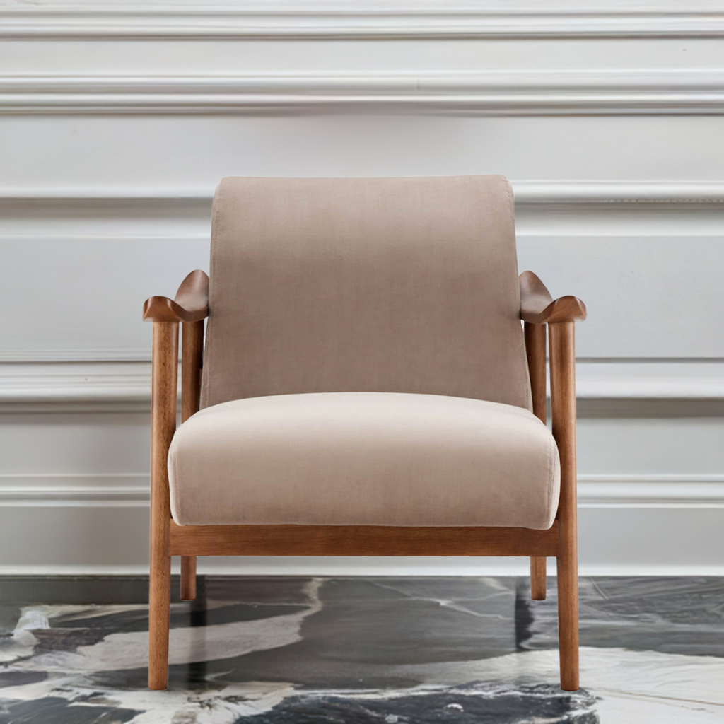 Heath Accent Chair Taupe