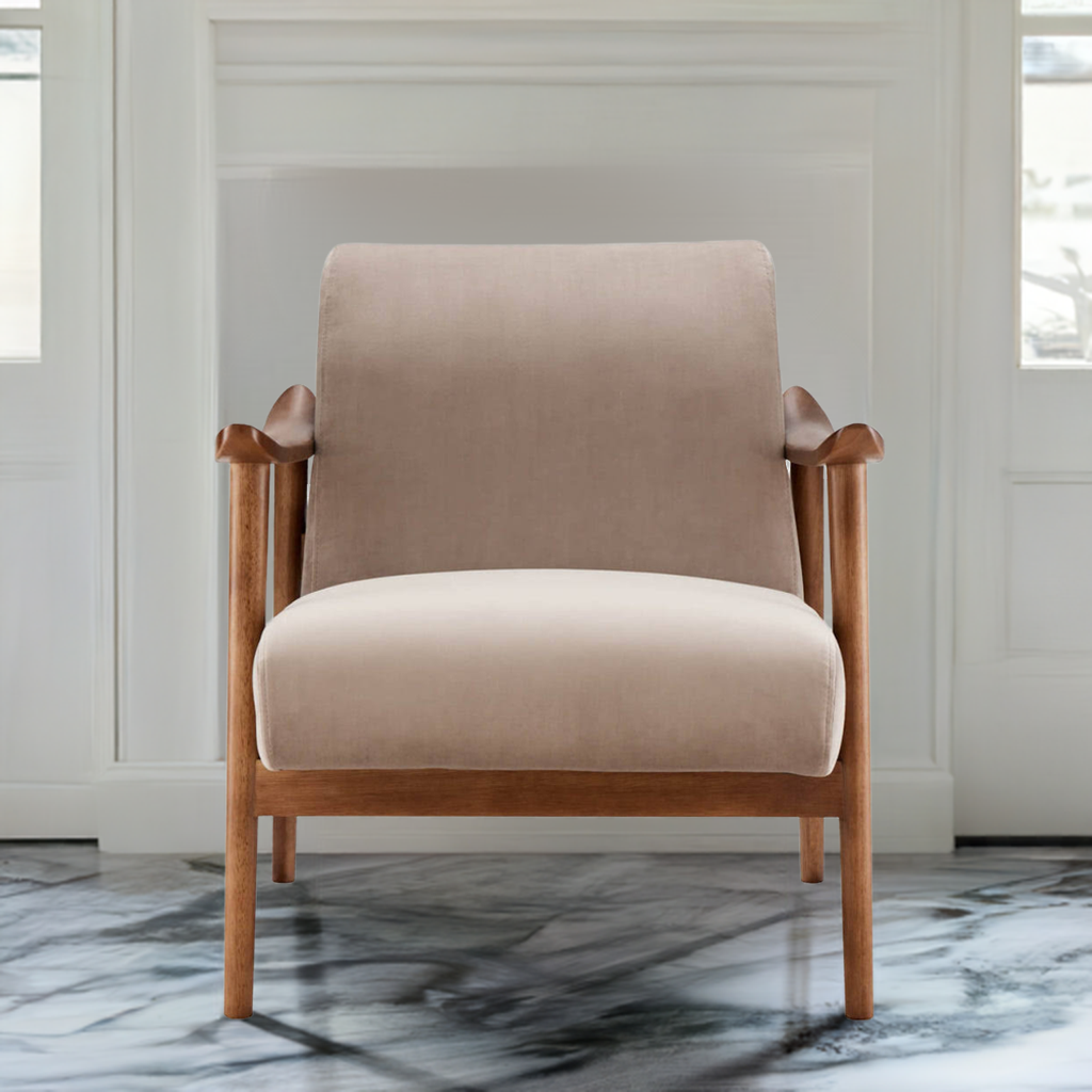 Heath Accent Chair Taupe