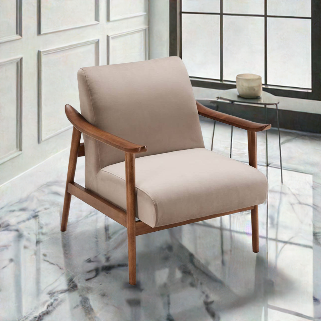 Heath Accent Chair Taupe