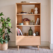 W+G OTTO - BOOKCASE OAK