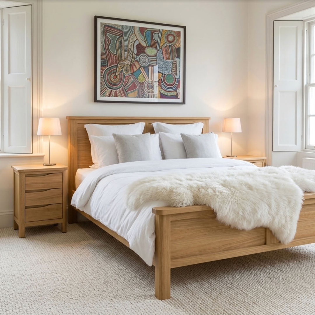 Hexham Oak Bedstead