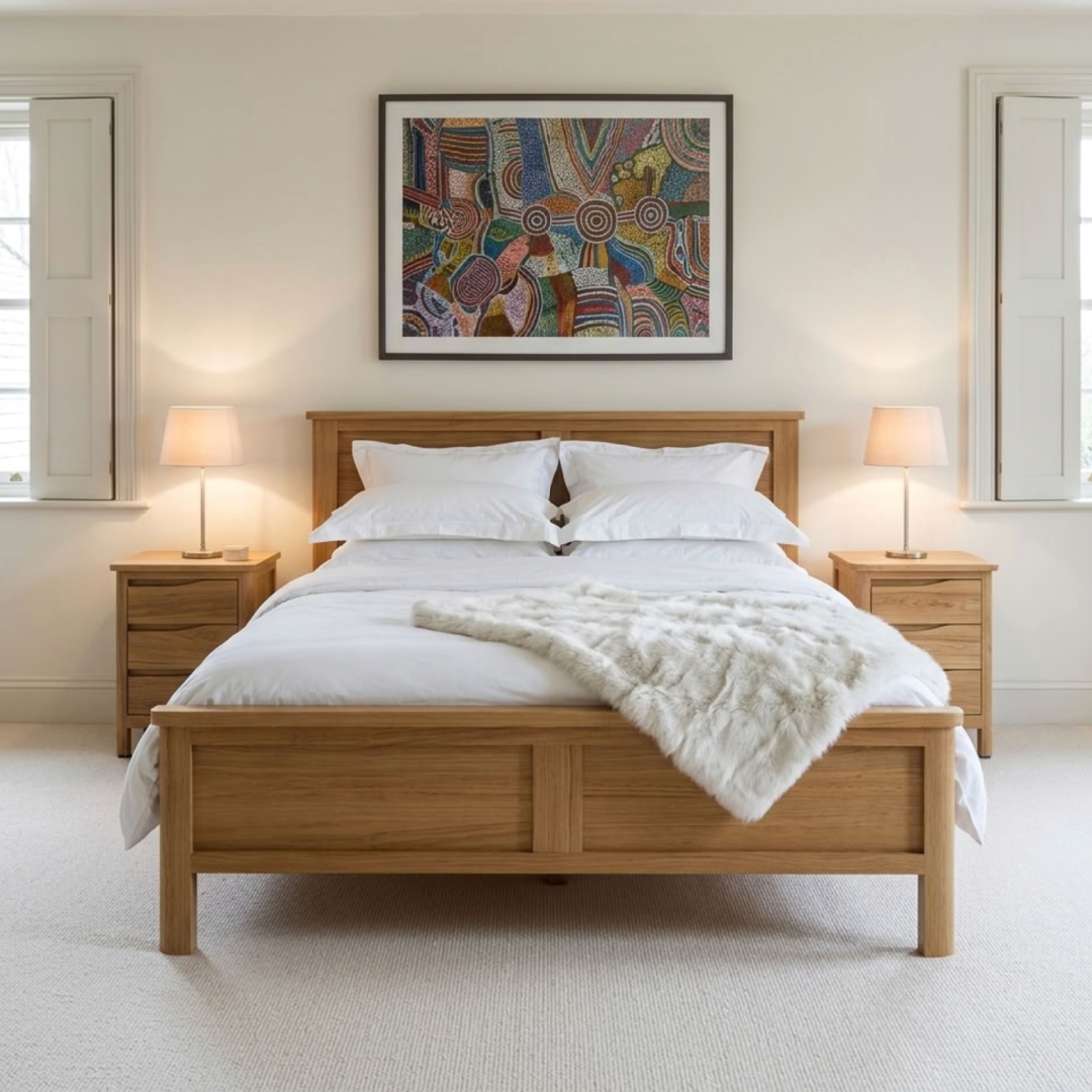 Hexham Oak Bedstead