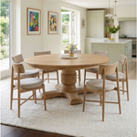 Sofia 180cm Round Dining Tables ! Best seller new light oak colour