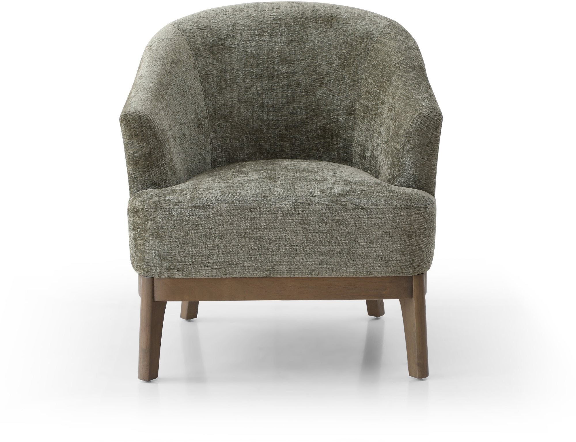 Ella Chair Achillies Distressed Olive Chenille