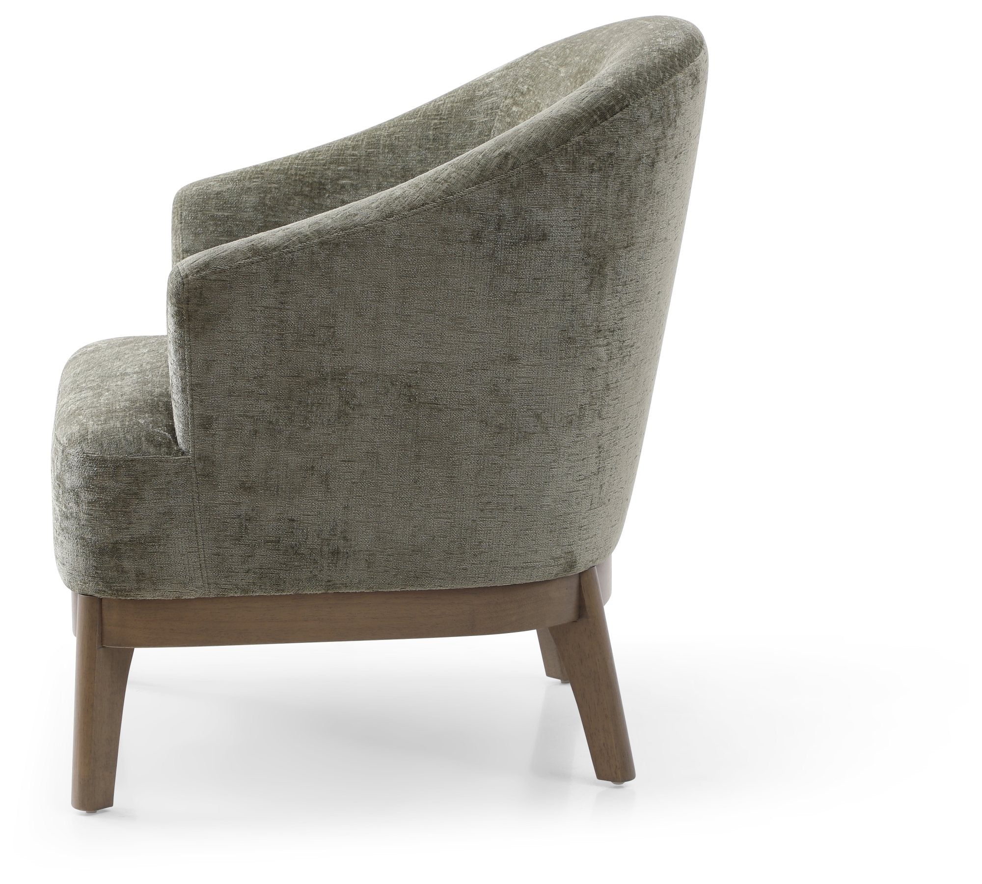 Ella Chair Achillies Distressed Olive Chenille