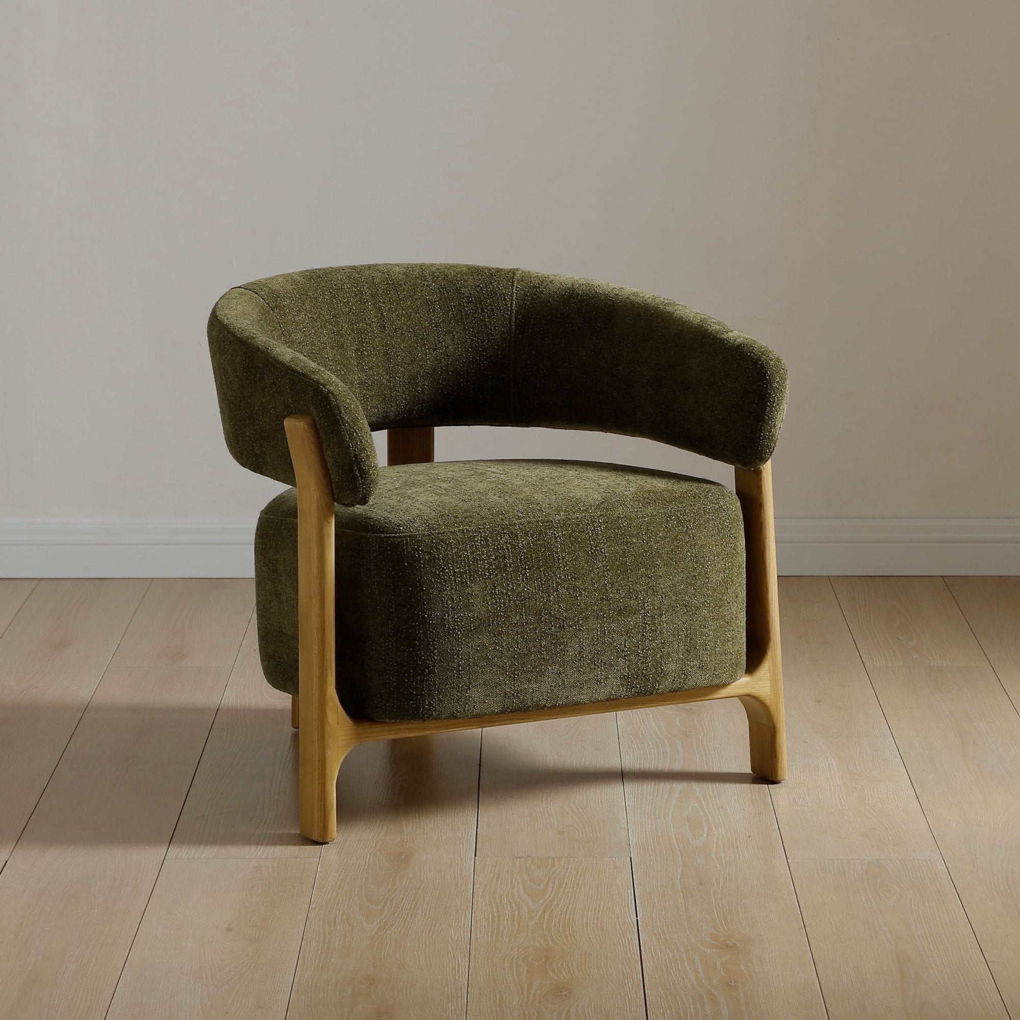 Amos Chair Olive Chenille