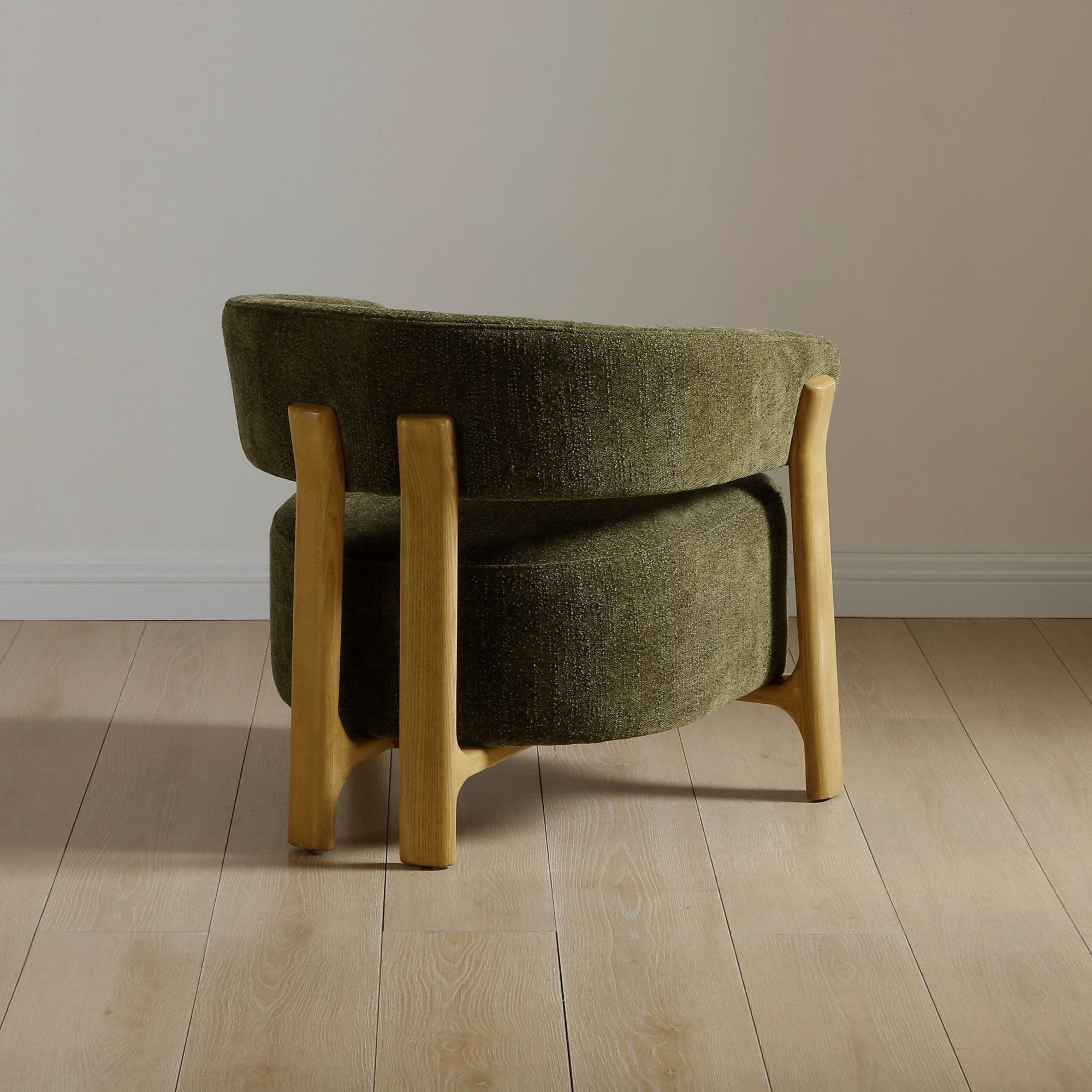Amos Chair Olive Chenille