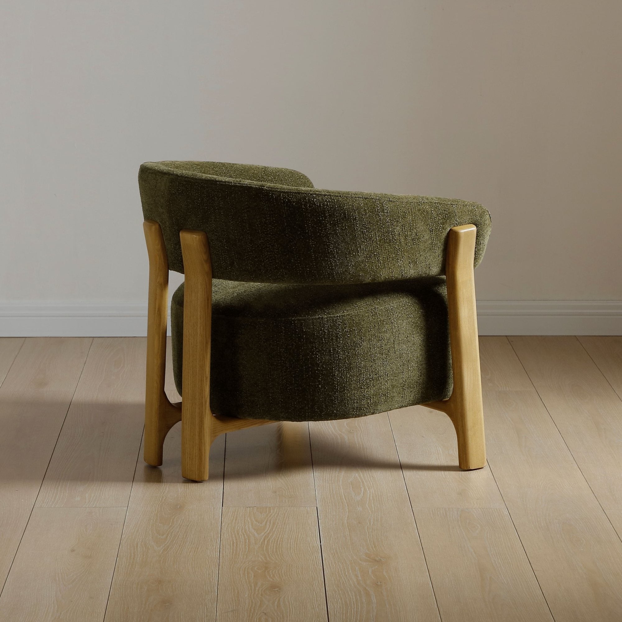 Amos Chair Olive Chenille
