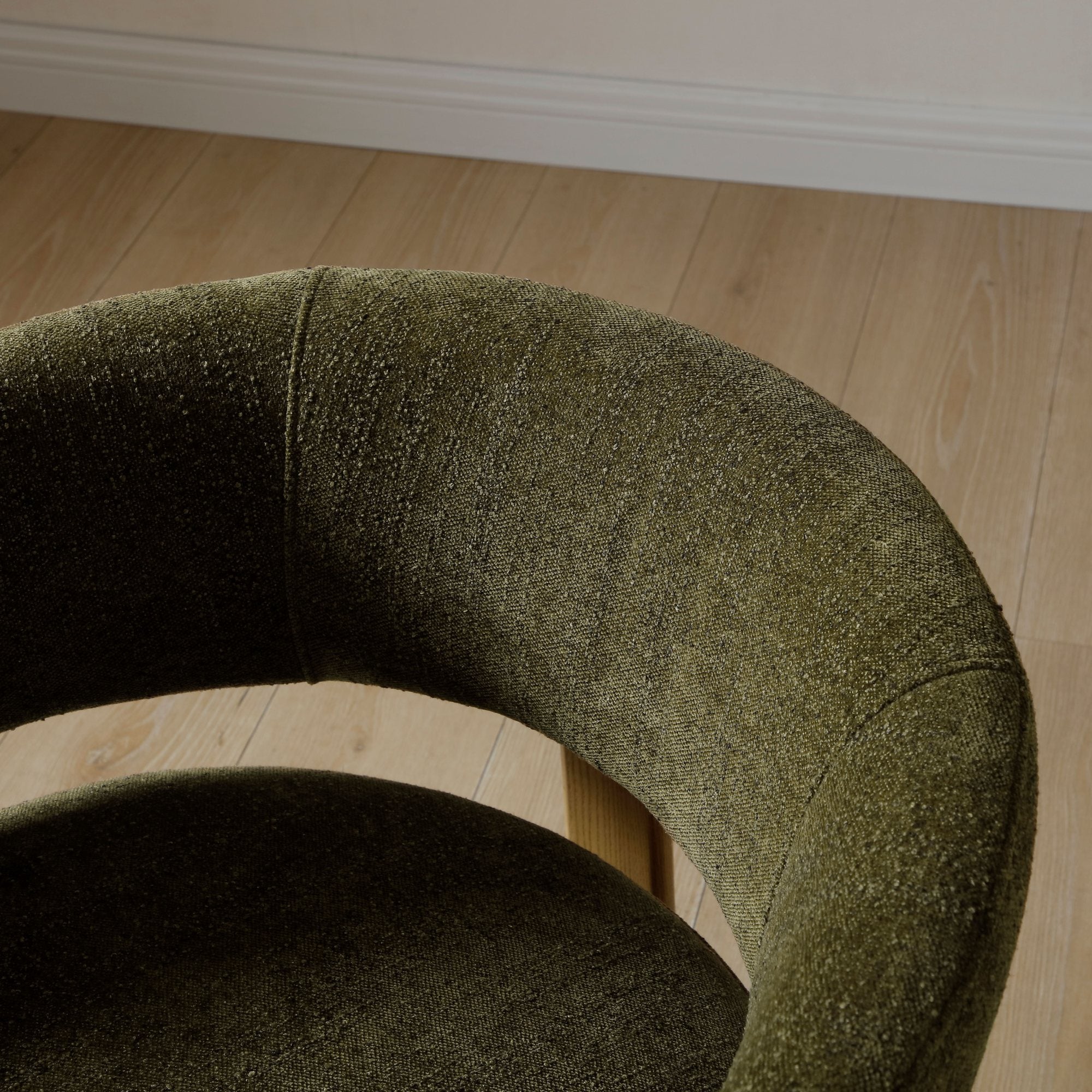 Amos Chair Olive Chenille