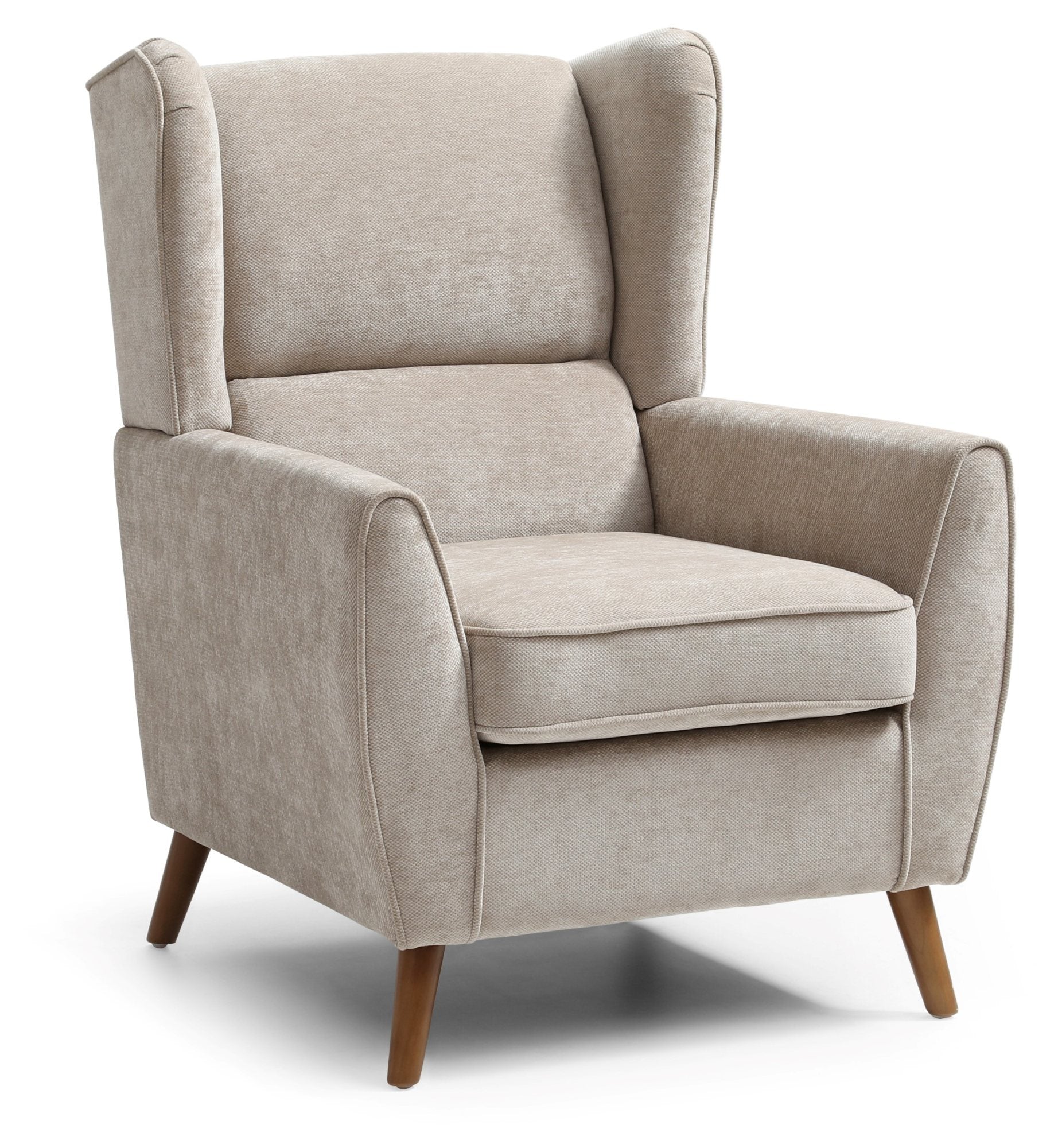 Luca Chair Taupe Chenille
