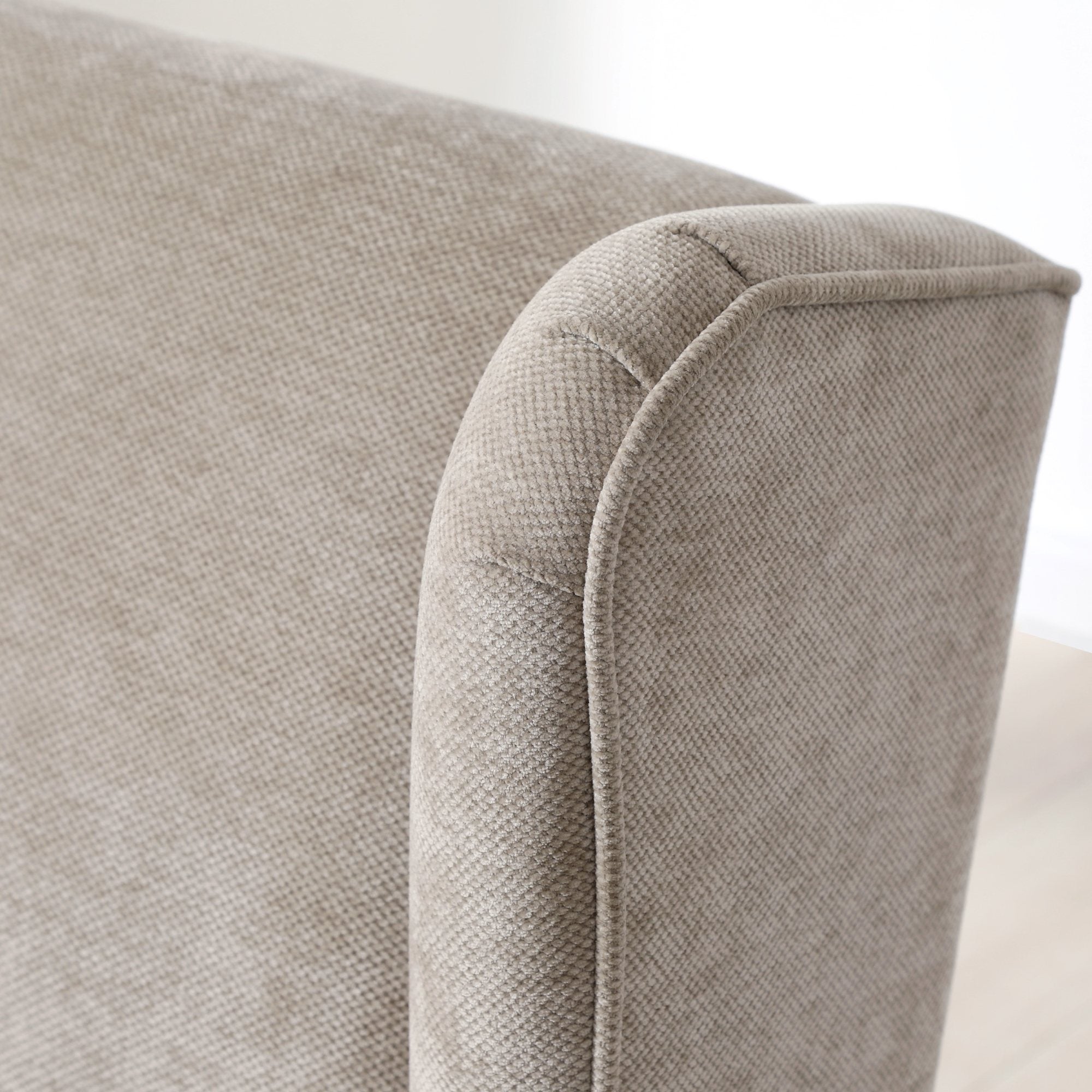 Luca Chair Taupe Chenille
