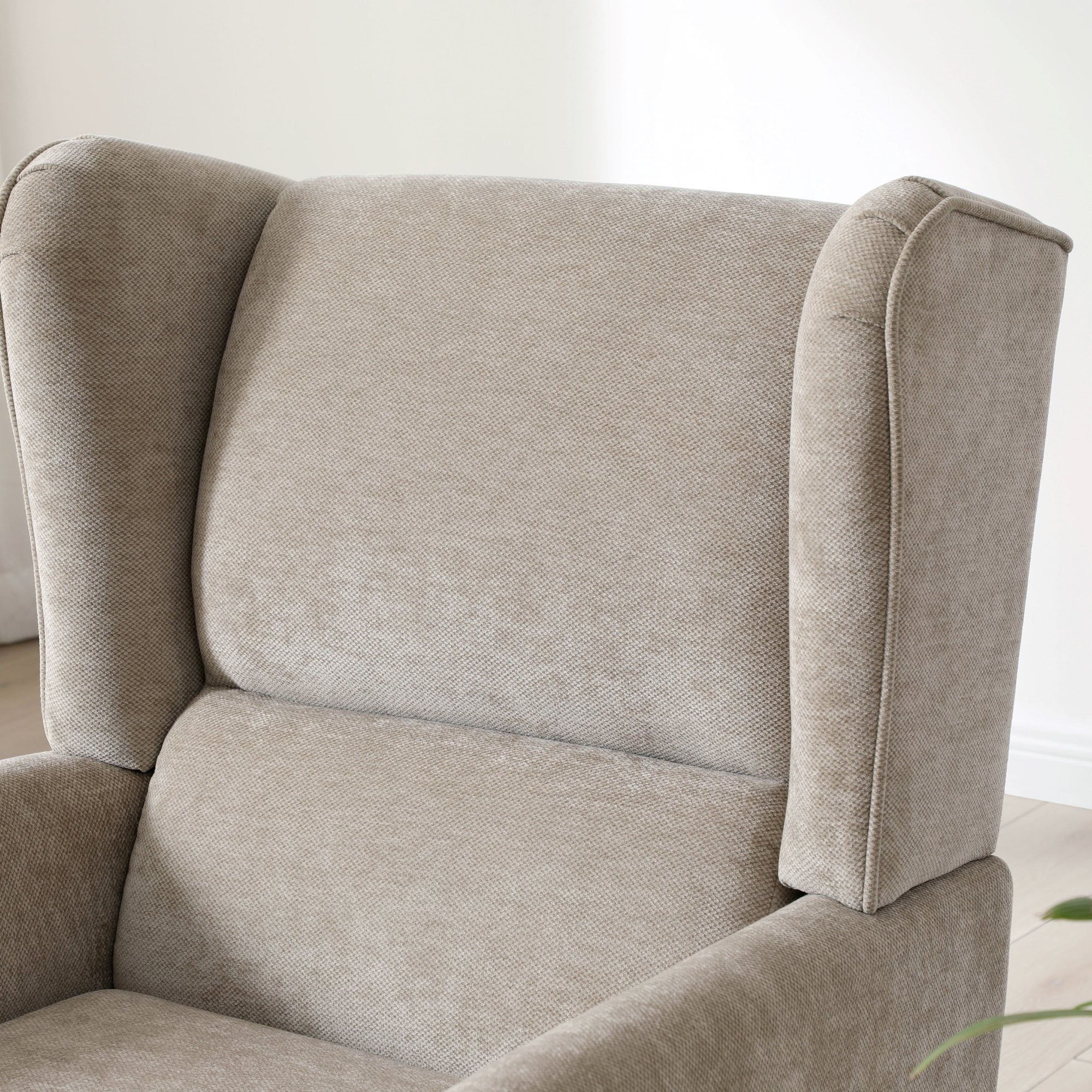 Luca Chair Taupe Chenille