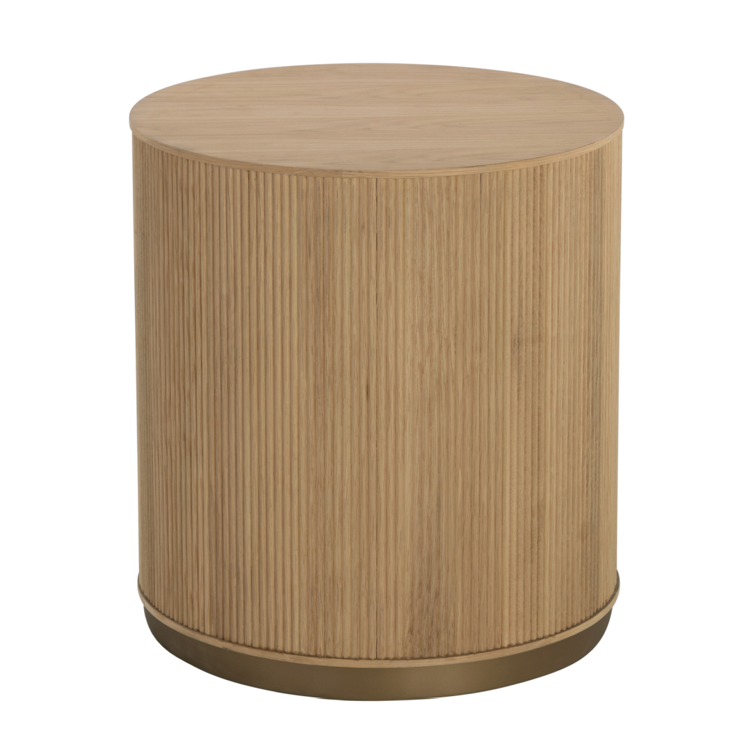 Kalla Oak Side Table