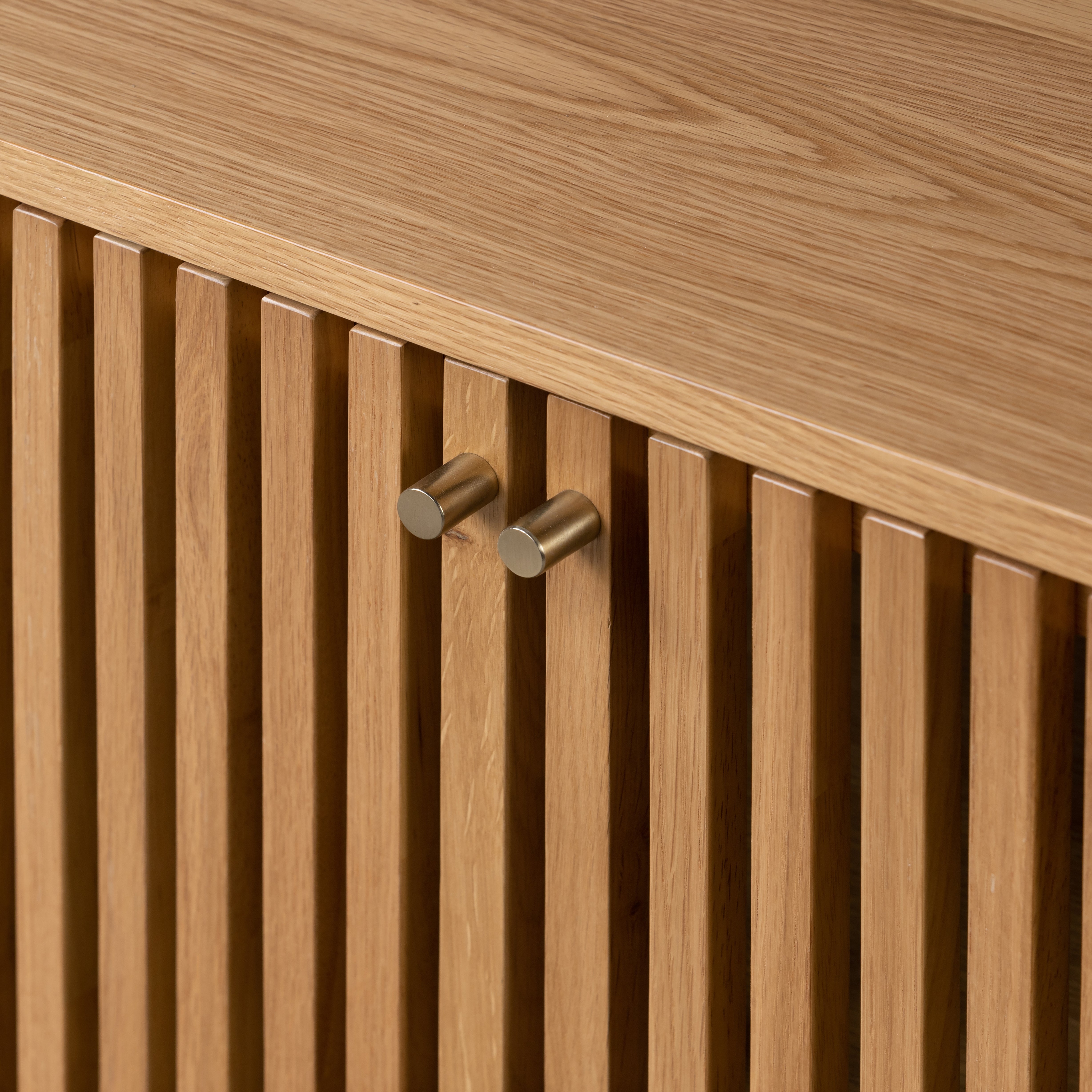 Soho Oak Large Sideboard