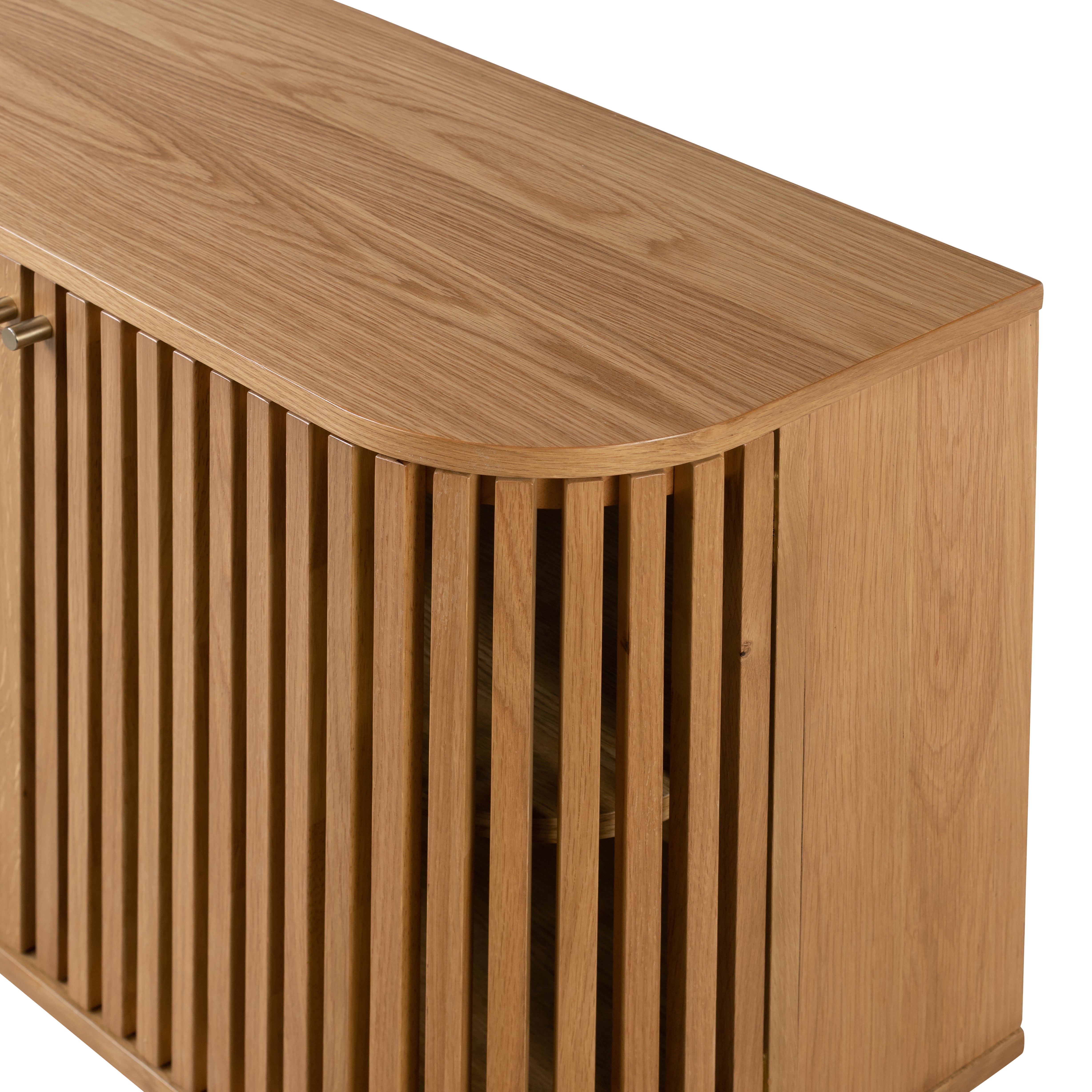 Soho Oak Large Sideboard