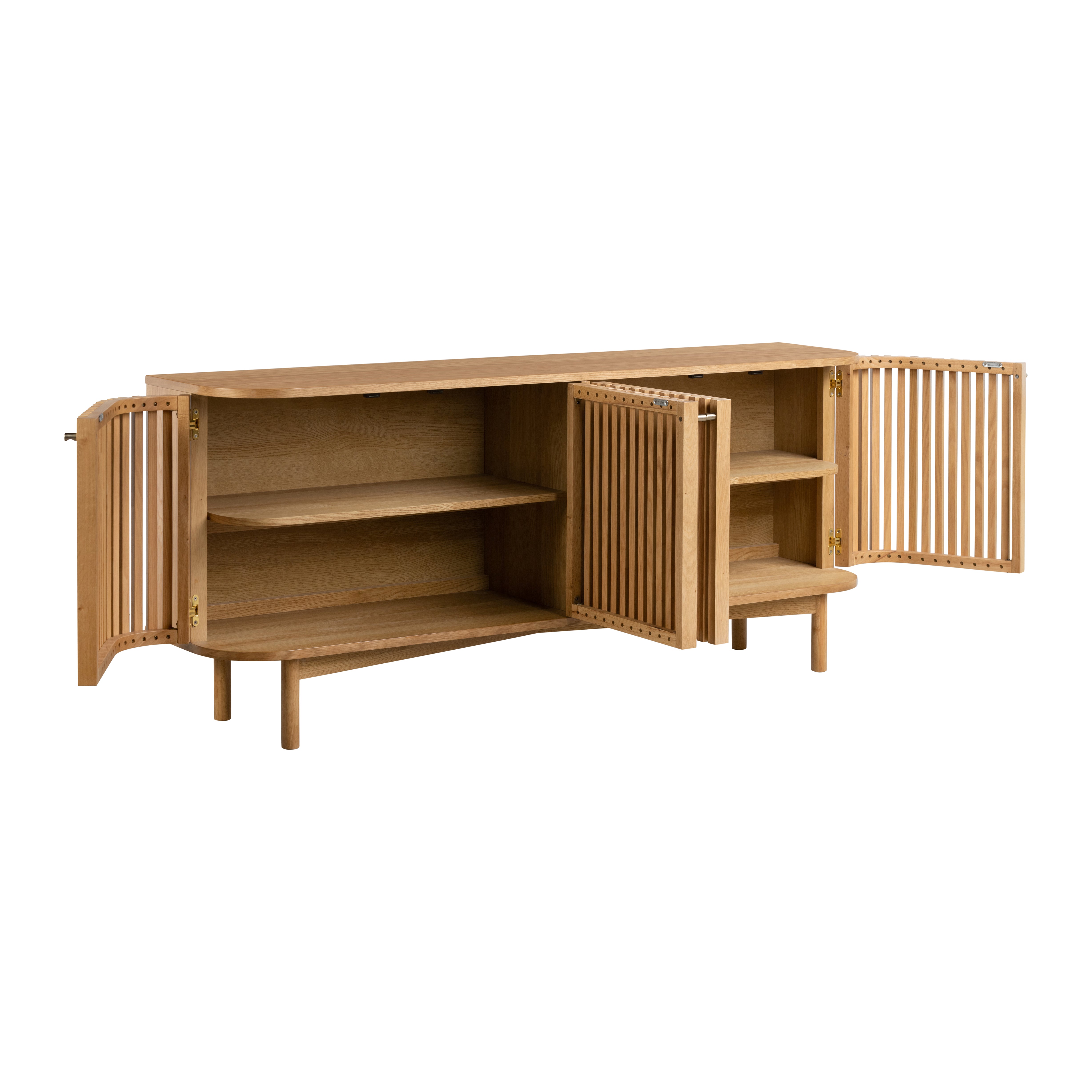 Soho Oak Large Sideboard