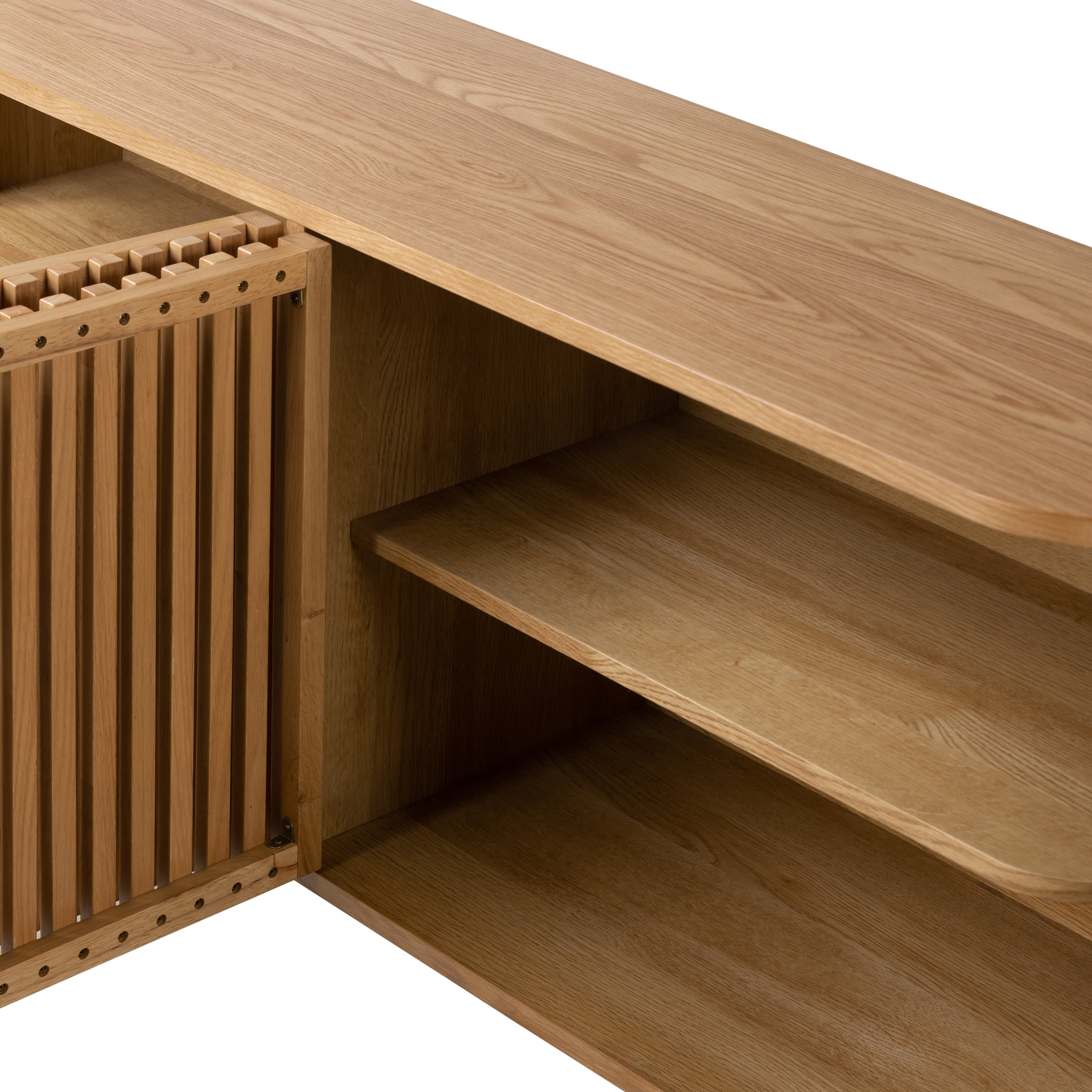 Soho Oak Large Sideboard