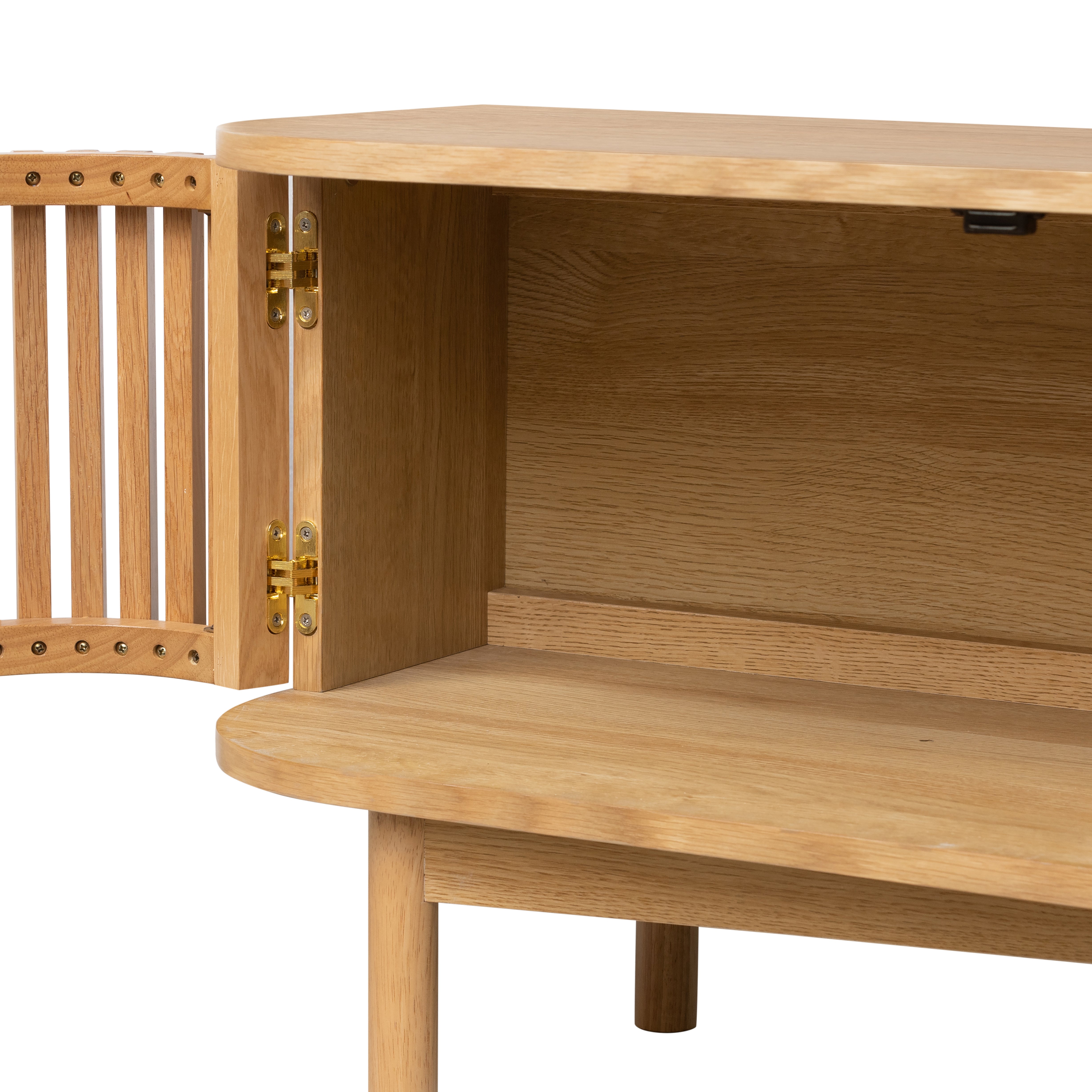 Soho Oak Extra Large Tv Cabinet