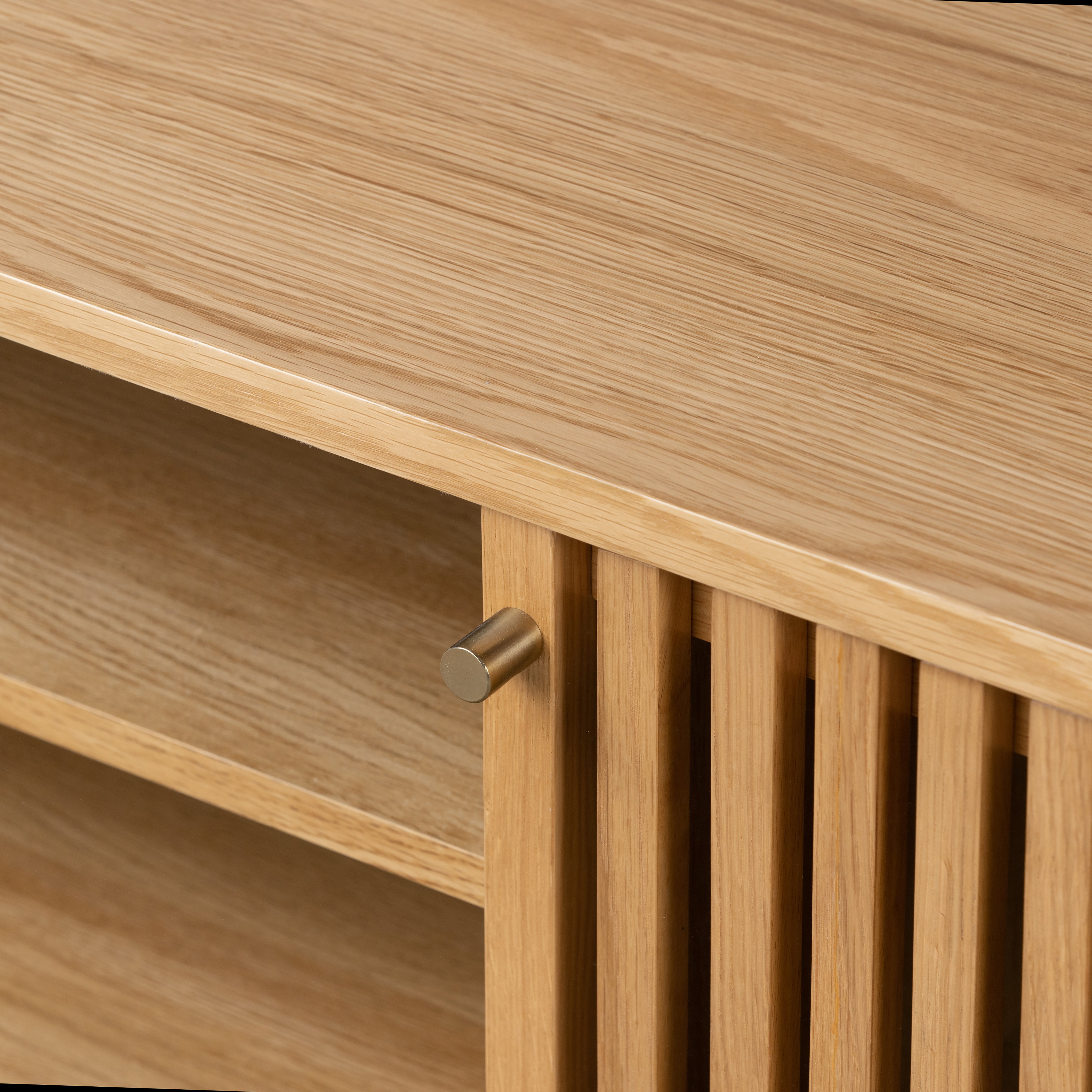 Soho Oak Extra Large Tv Cabinet