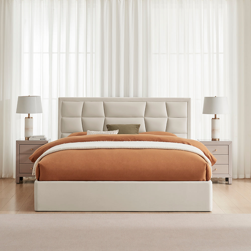 Carmen Natural Storage bed New !!