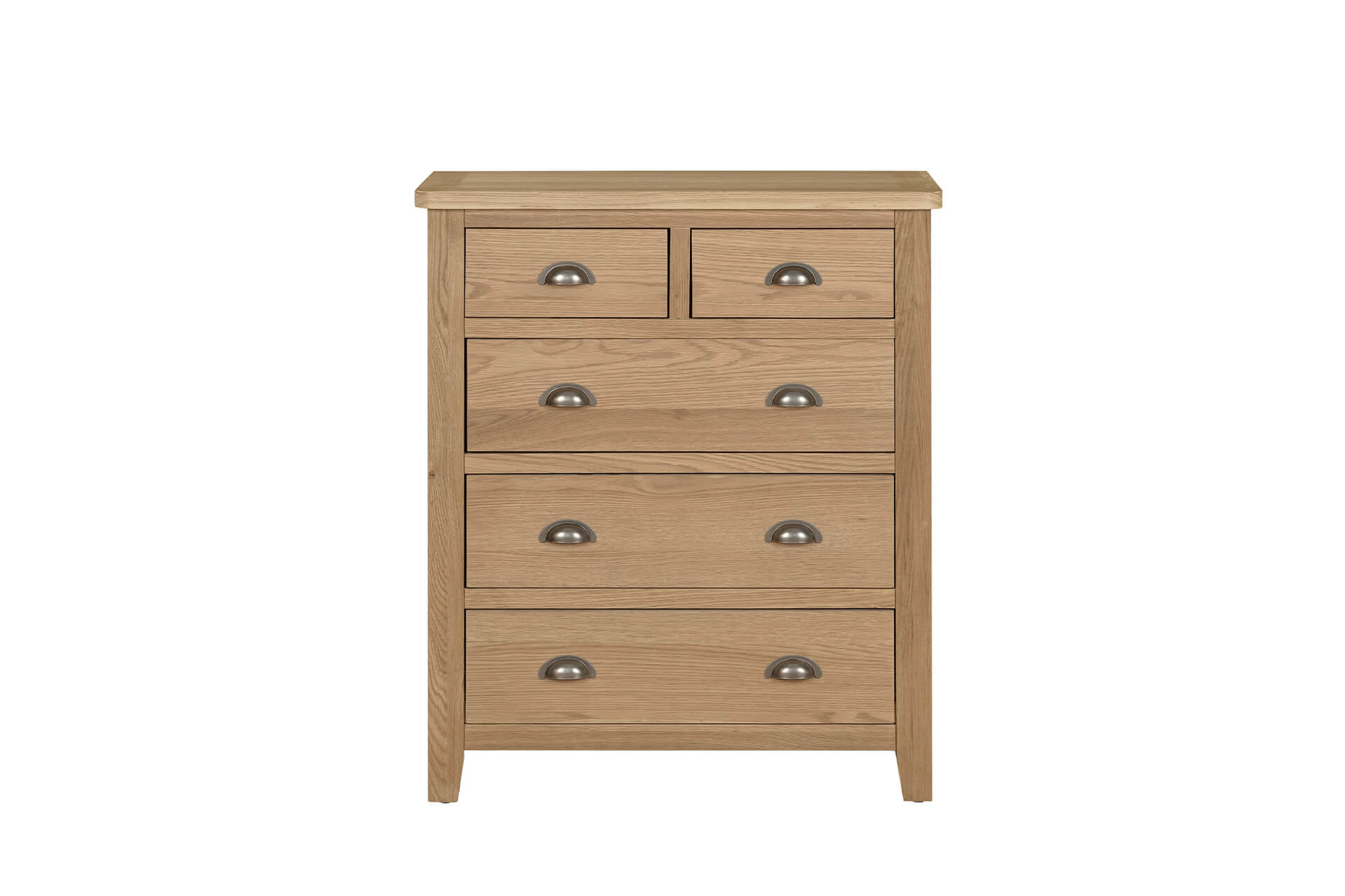 Marsden 5 Drawer Tall Chest Natural Oak