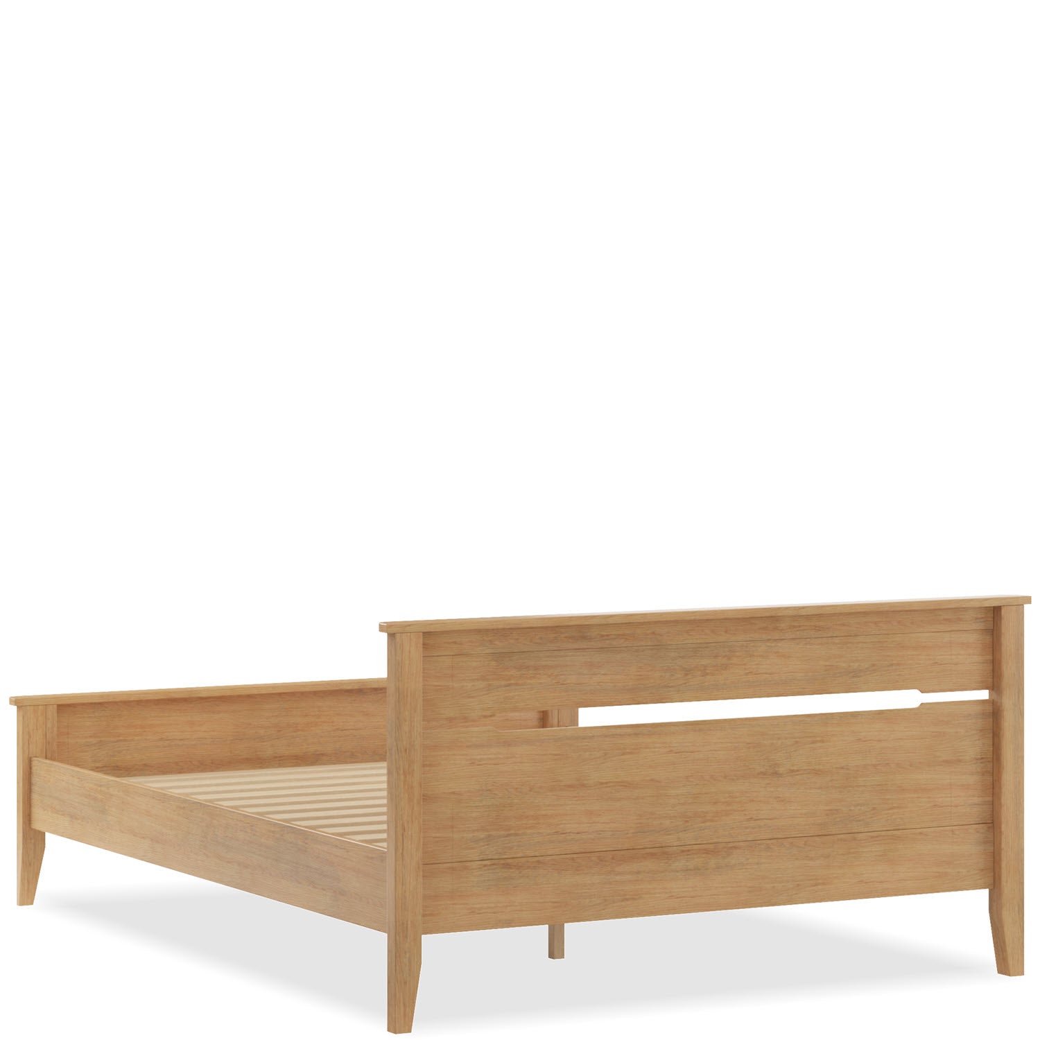 Harkus Oak Double bed