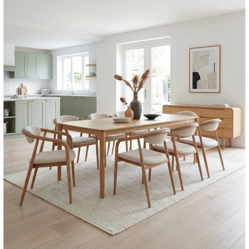 G Plan Winchester 135 – 190cm Extending Dining Table