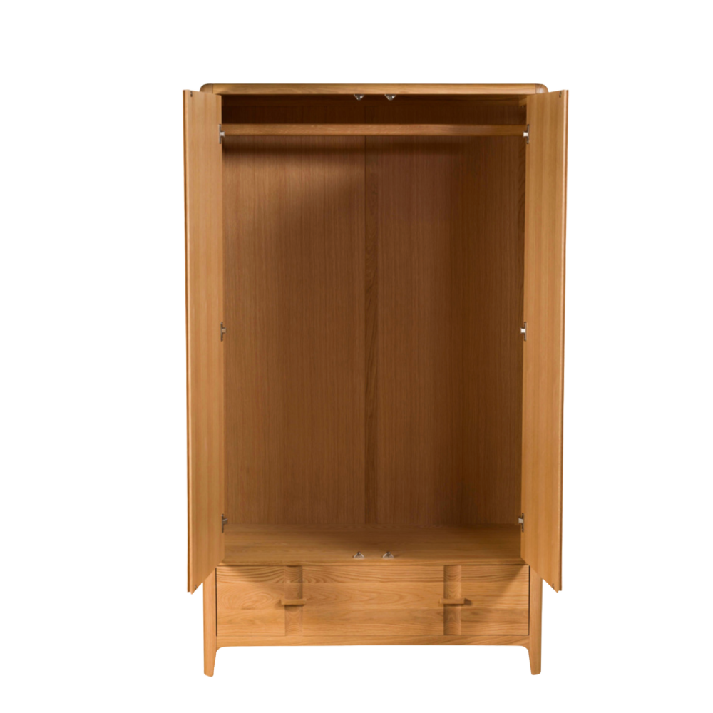 G-plan MADDISON OAK DOUBLE WARDROBE