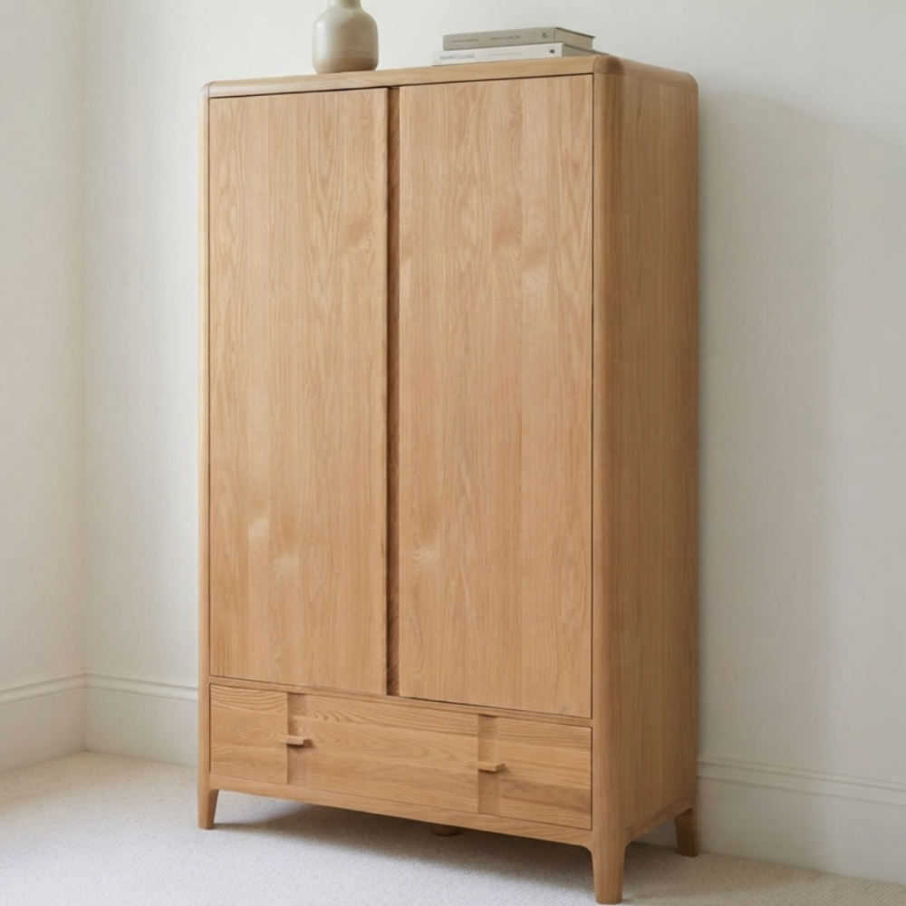 G-plan MADDISON OAK DOUBLE WARDROBE