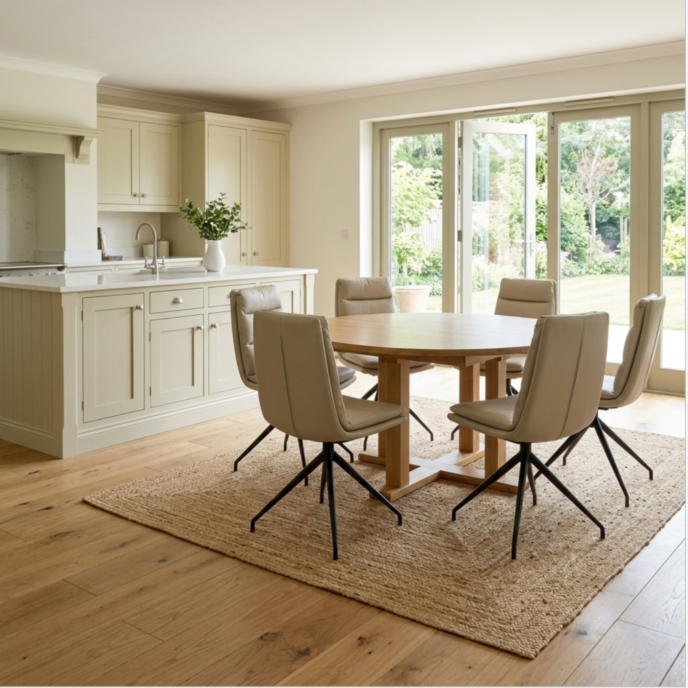 Madrid Round Dining Table 1600mm Clearance 50% off