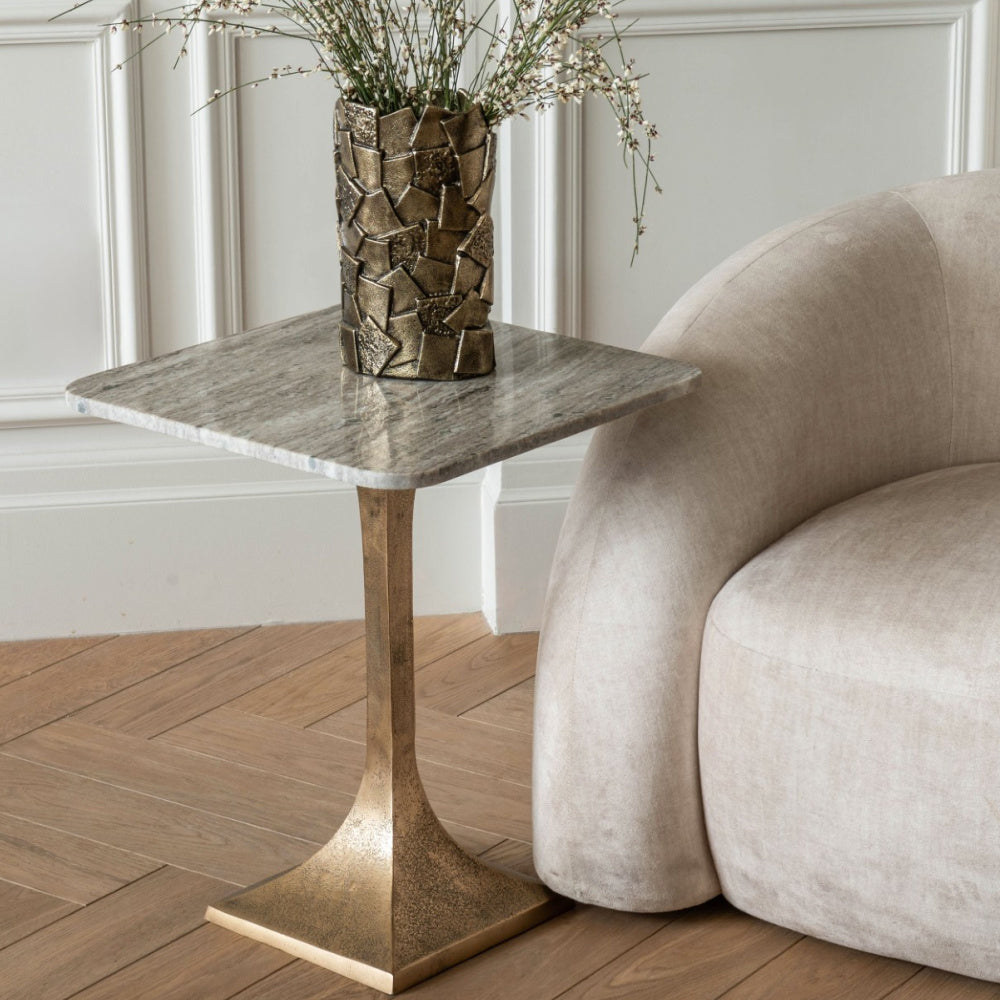 Morchino Marble Side Table 44cm