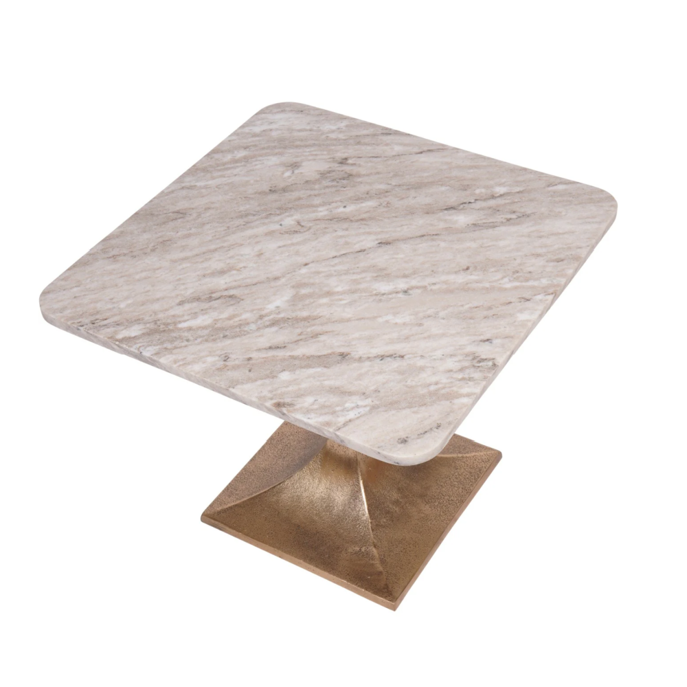Morchino Marble Side Table 55cm