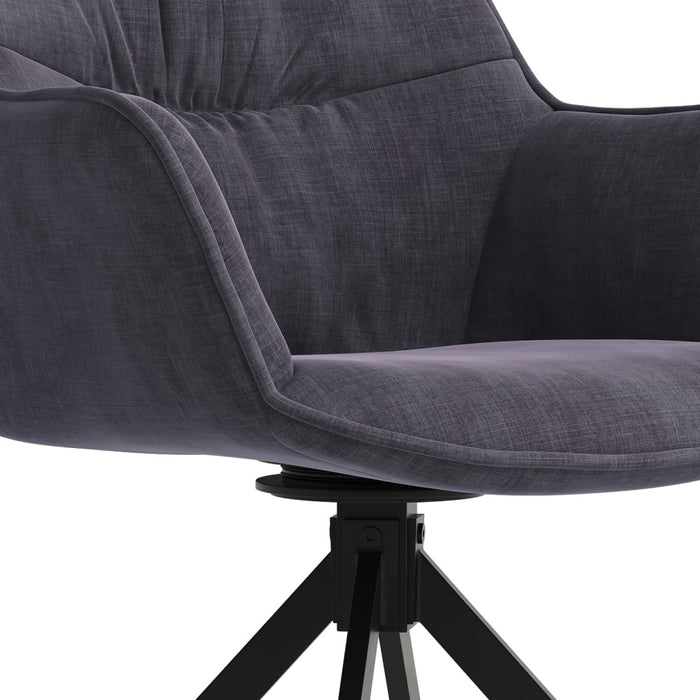 Graphite Swivel Chair