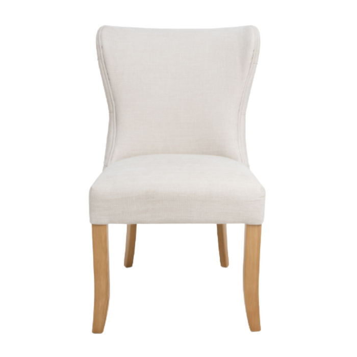 Cole  Natural Weave Button back chair