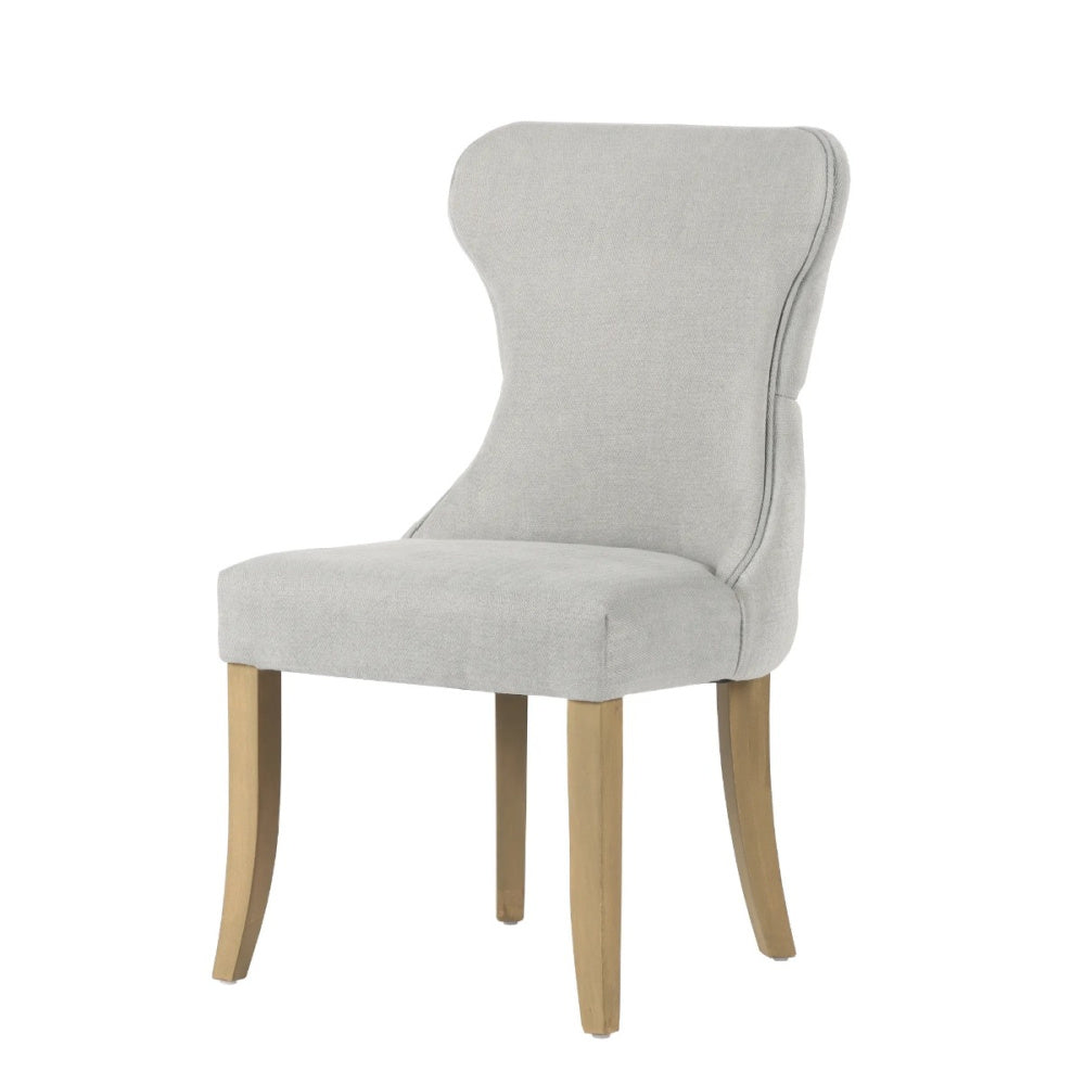 Guia Grey Button Back Dining Chair