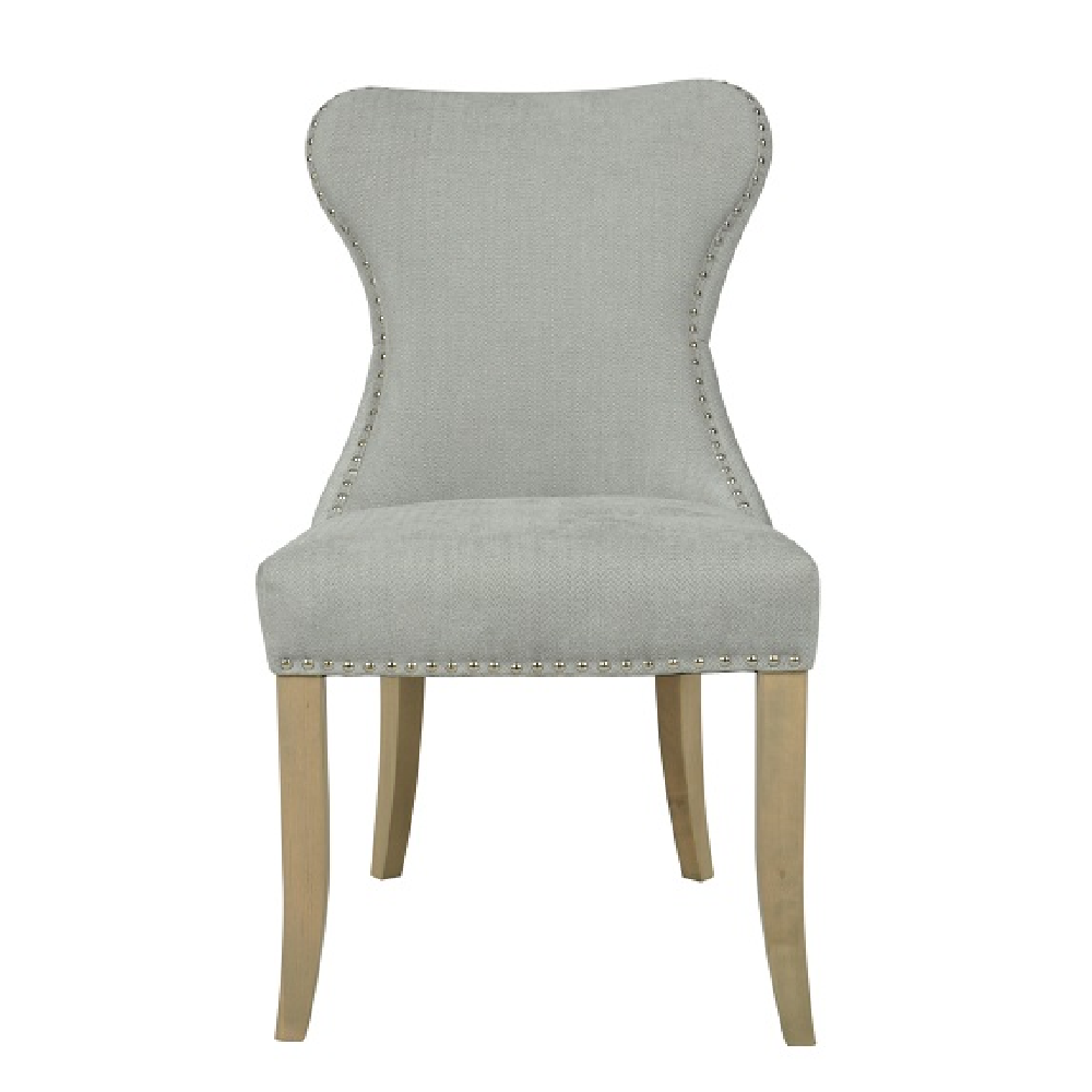 Guia Grey Button Back Dining Chair