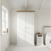 New England Painted 2 Door full hanging wardrobe